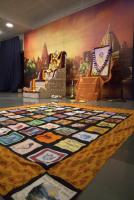 Dharma Sabha  - Quilt presentation to HH Swamiji by CHF (10 July 2026). Picture Courtesy: Smt. Sanjana Bantwal